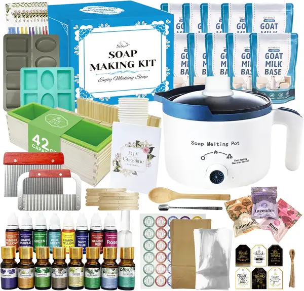 PIUH Complete Goat Milk Soap Making Kit