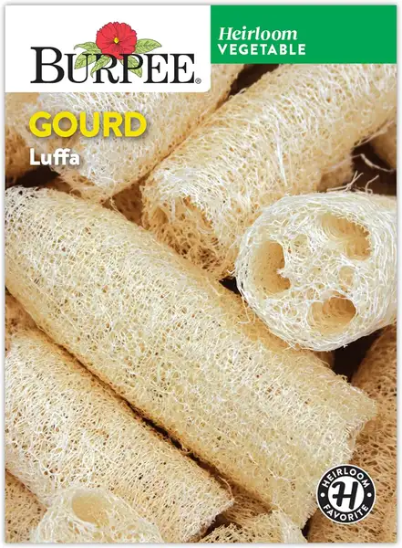 Burpee Luffa Gourd Seeds packet